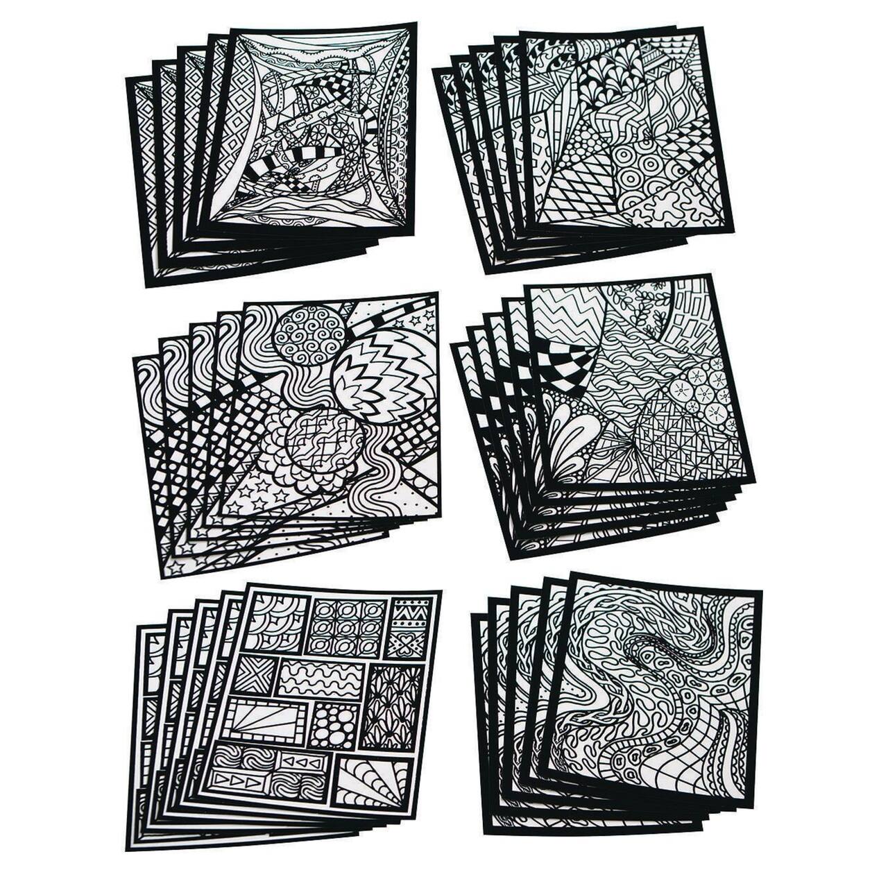 S&S® Worldwide Abstract Velvet Art Posters, 30ct.